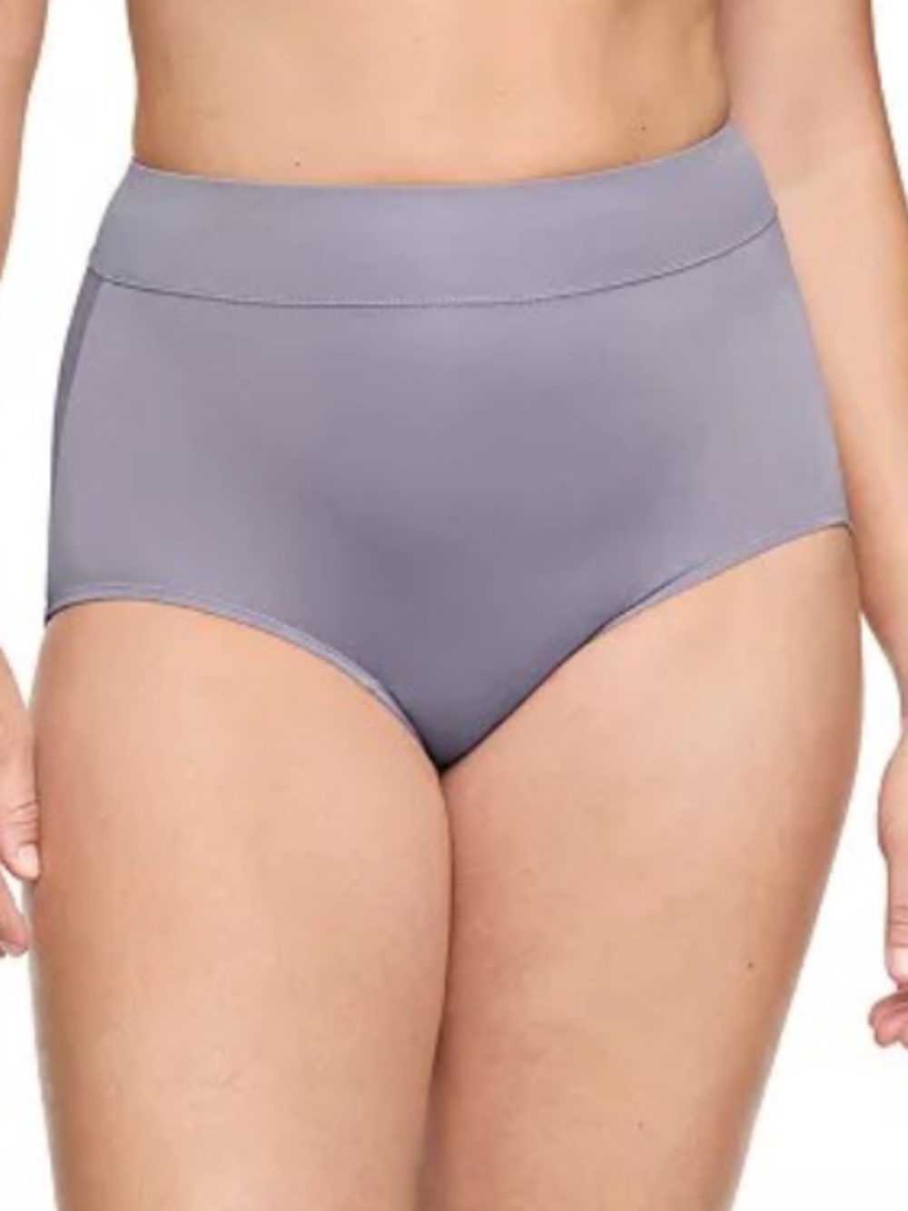 Warner's No Pinching, No Problems, Tailored, Micro Brief in Lavender Grey